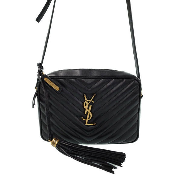 Saint Laurent Paris Lou Camera Bag Shoulder Bag Black - Picture 1 of 9